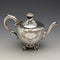 Antique British silver plate small teapot from around 1840